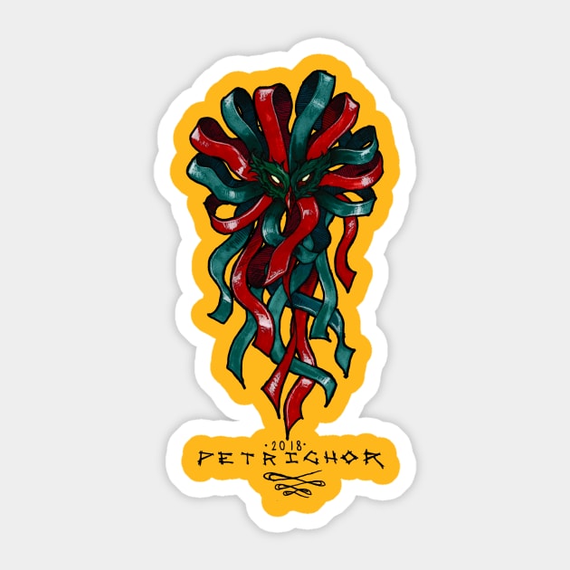 PETRICHOR Sticker by LibrarianOz